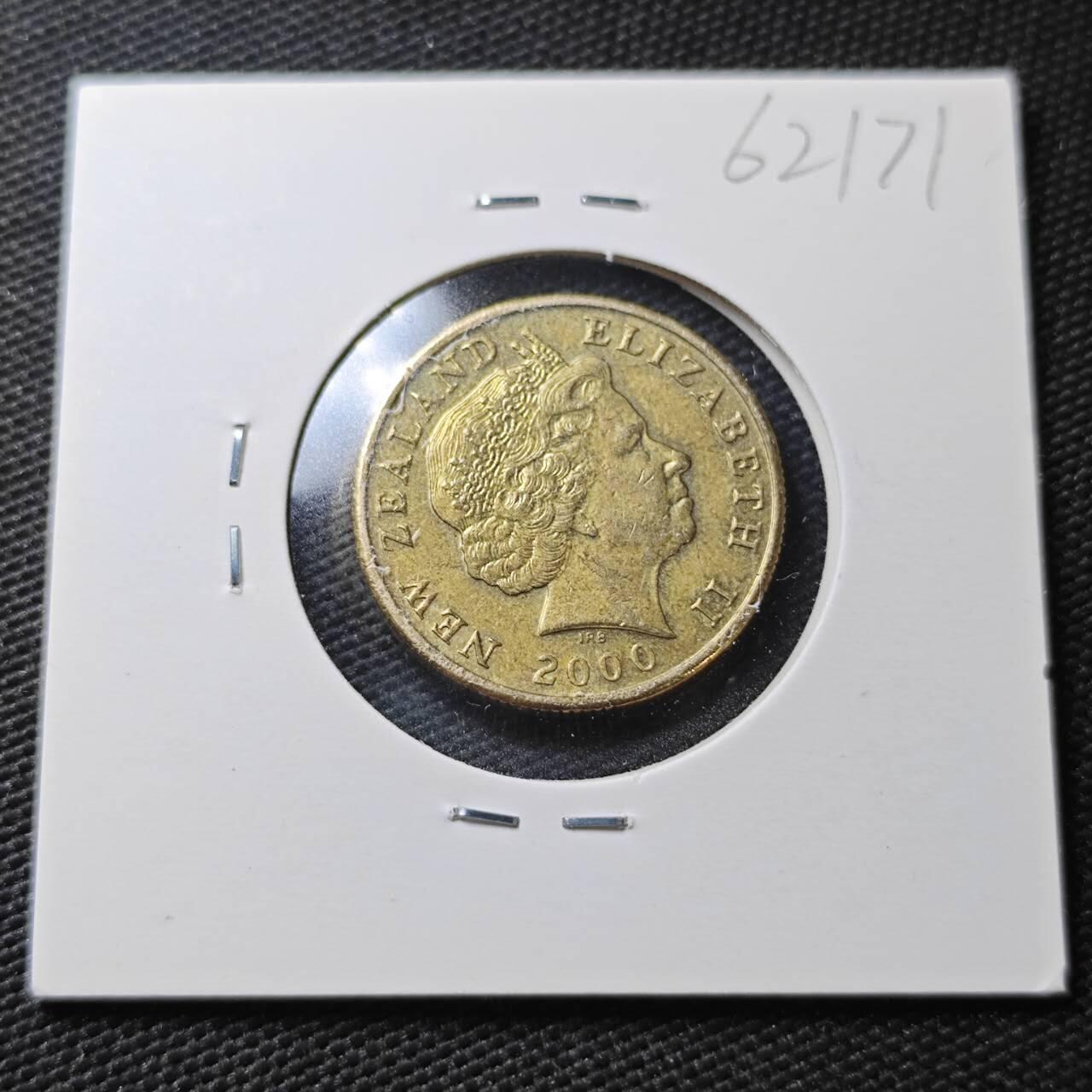 KK钱币收藏小铺  第362场  2月预留时间 周末发货  新西兰1元