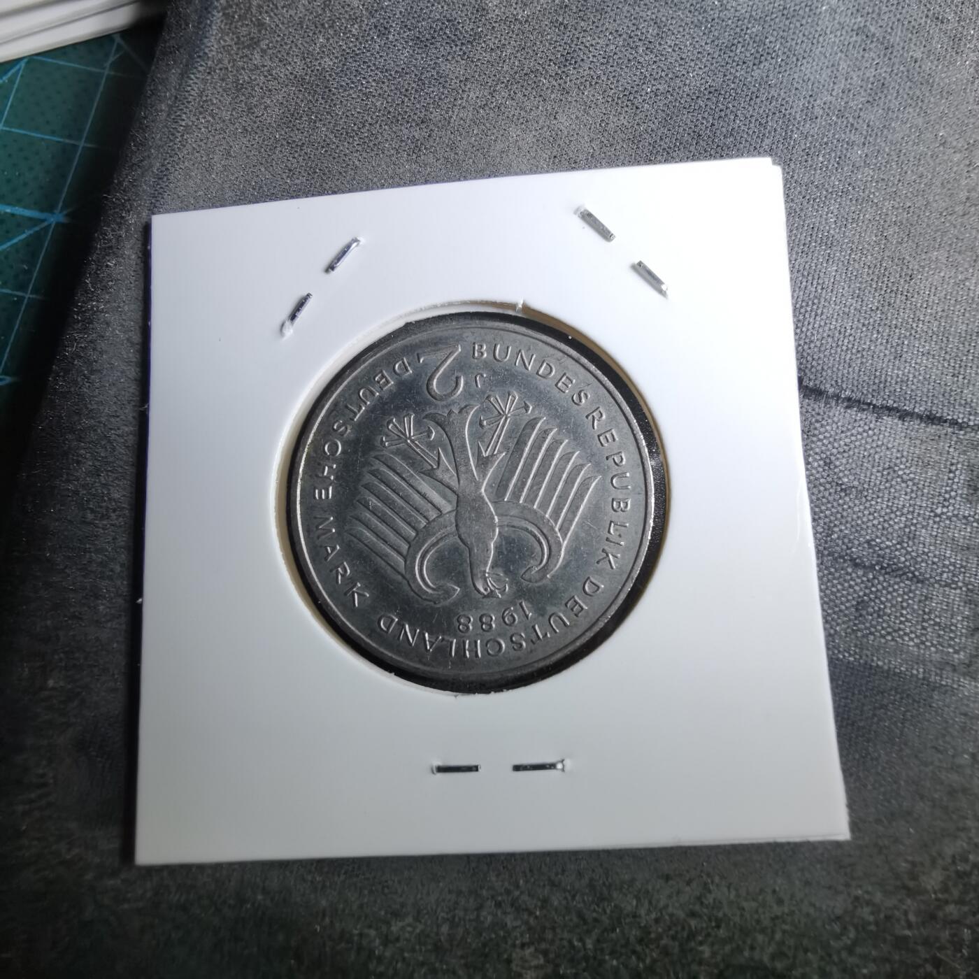 沼泽如烟--第888场 德国1988年2马克