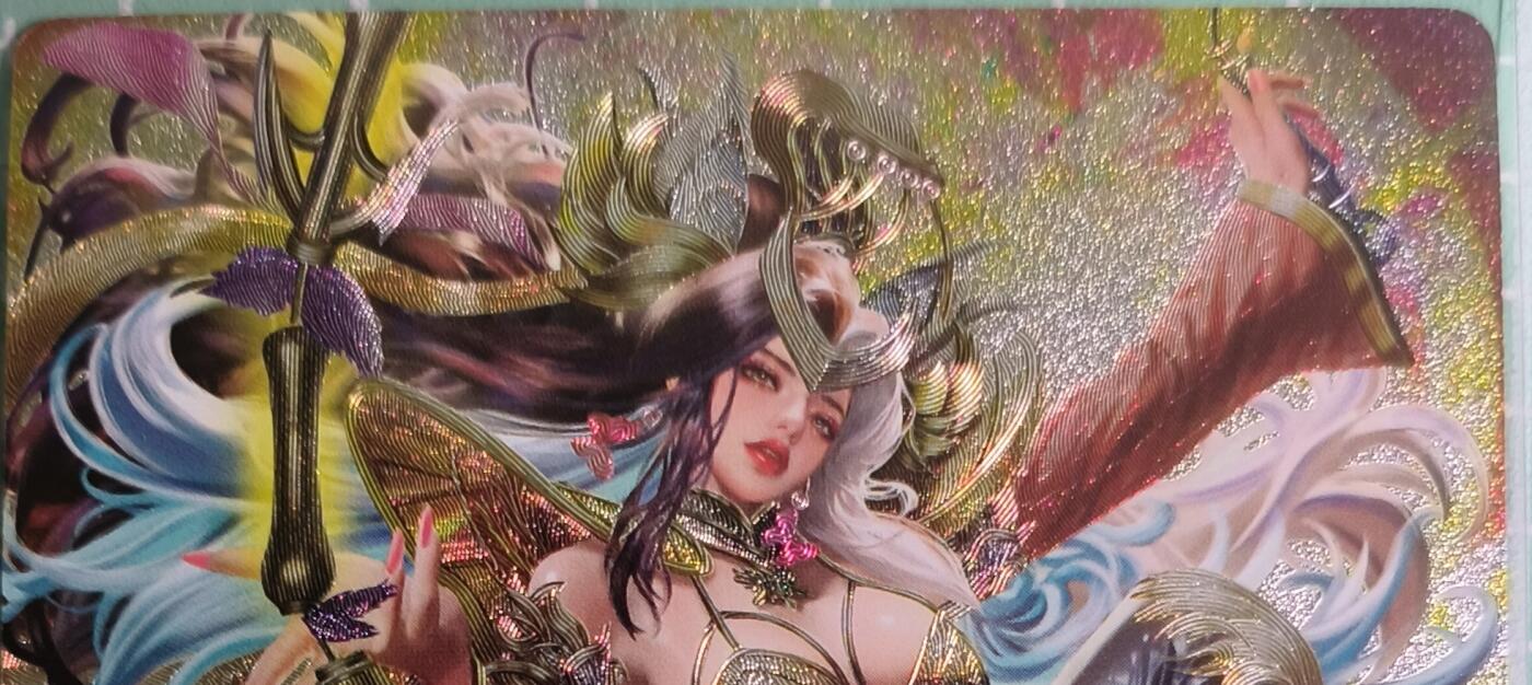 C先生卡牌 第15期 元集纪·刷子签·罐儿签·毒瘤签(持续收拍品中...) 【粗闪】卡玩帕克《魂姬三国》袁绍姬