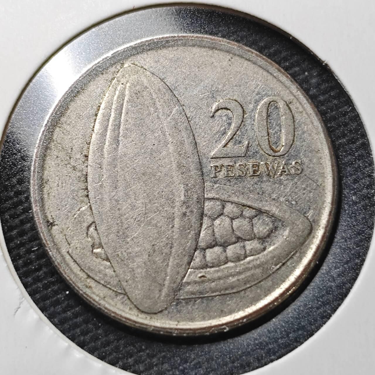 KK钱币收藏小铺  第362场  2月预留时间 周末发货  2016加纳20分