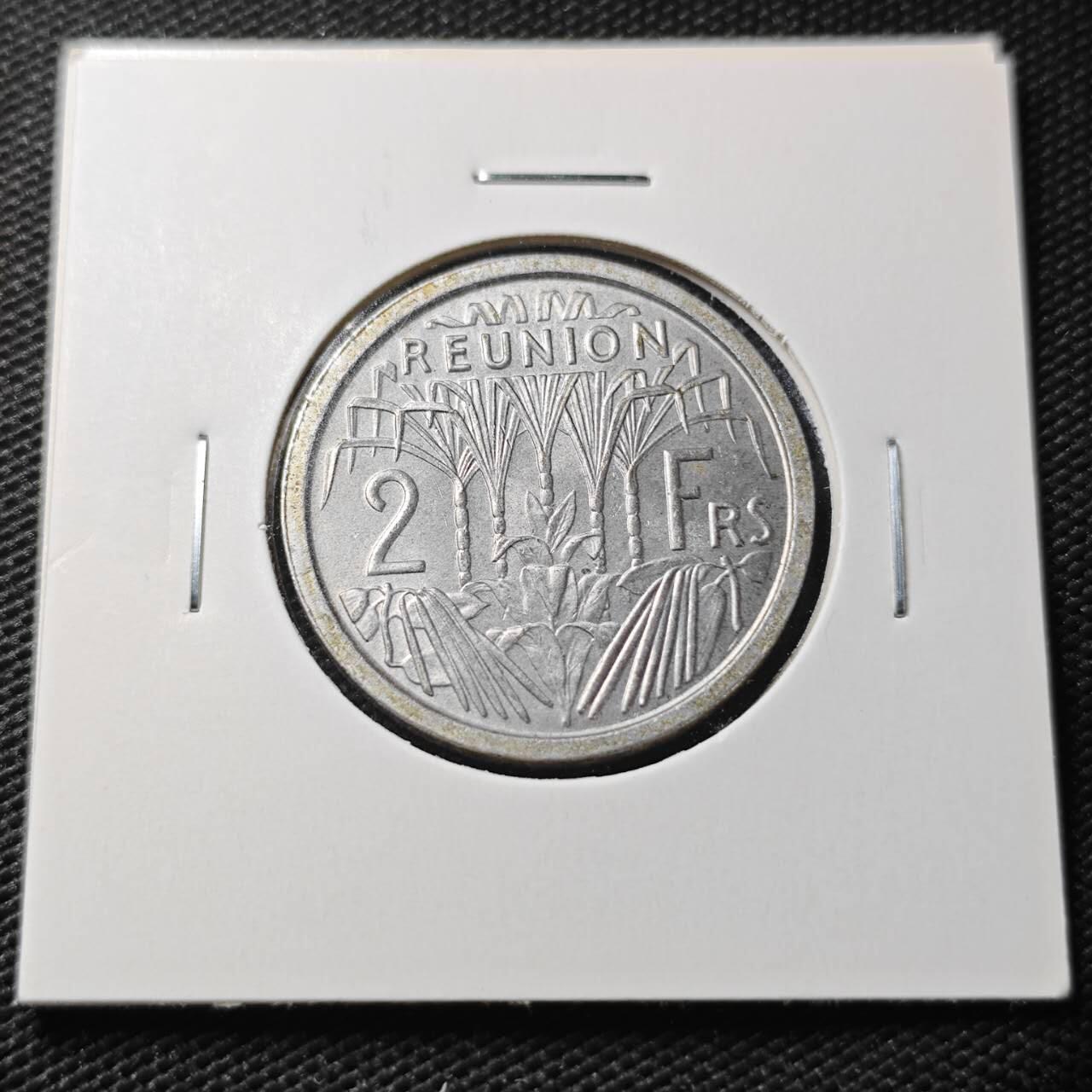 KK钱币收藏小铺  第362场  2月预留时间 周末发货  1948法属留尼旺