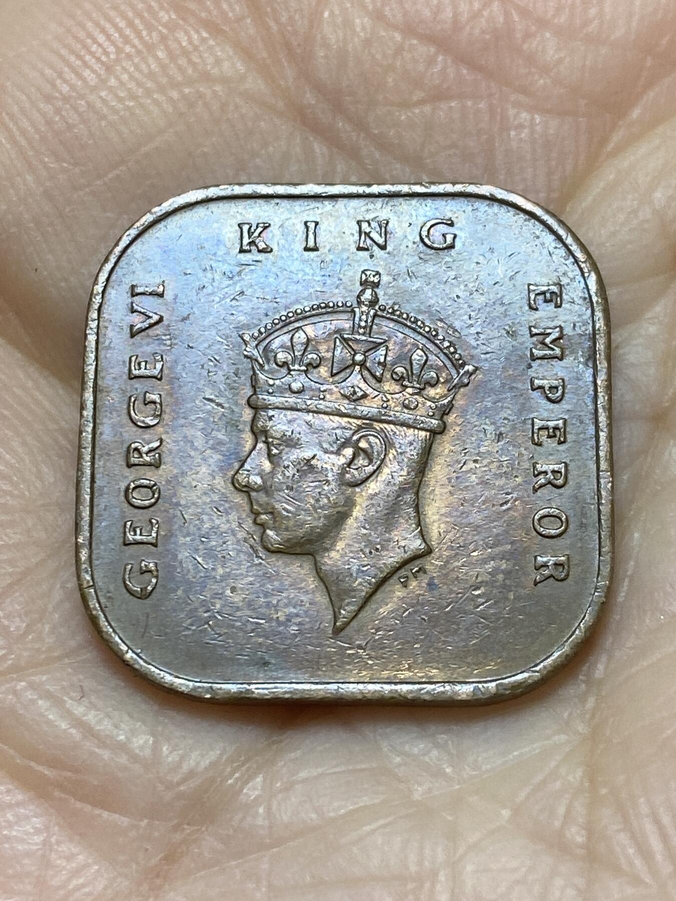 2025年第一百二十一场(总第一百四十七场）外国好品散币(免佣金) 英属马来亚1945年1分