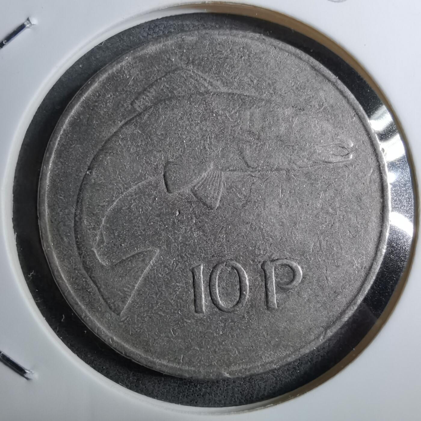 沼泽如烟--第888场 爱尔兰1969年10便士