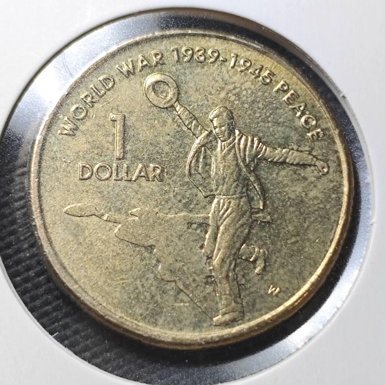 KK钱币收藏小铺  第362场  2月预留时间 周末发货  澳大利亚1镑纪念币