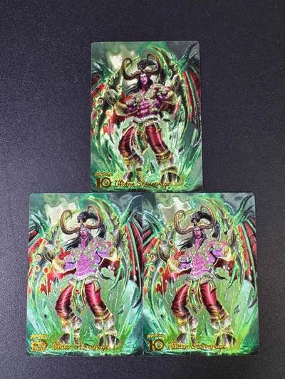 NO.14 好又多金牌大场，双11狂欢！每周一站式配齐，方便凑单！（周6晚8点截拍，卖家送拍0抽成！） - 奇点卡牌 伊利丹粗闪三张