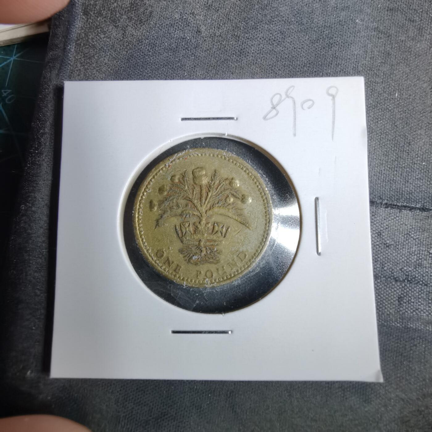 沼泽如烟--第889场 英国1985年1磅