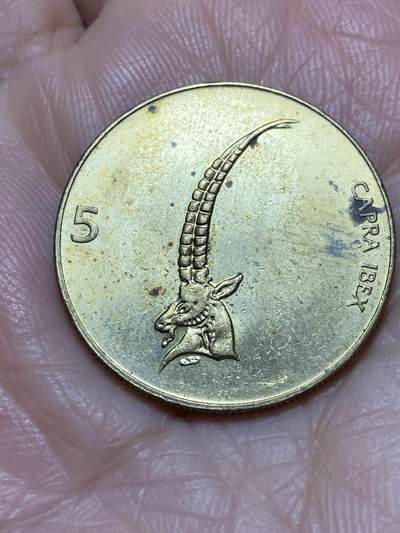 2025年第一百二十一场(总第一百四十七场）外国好品散币(免佣金) - 斯洛文尼亚🇸🇮1997年5托拉尔