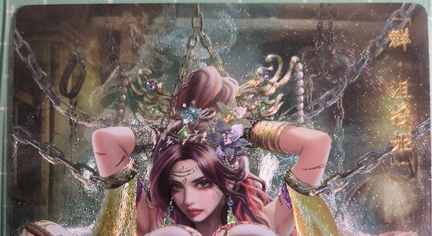 C先生卡牌 第15期 元集纪·刷子签·罐儿签·毒瘤签(持续收拍品中...) 【粗闪】卡玩帕克《魂姬三国》沮授姬