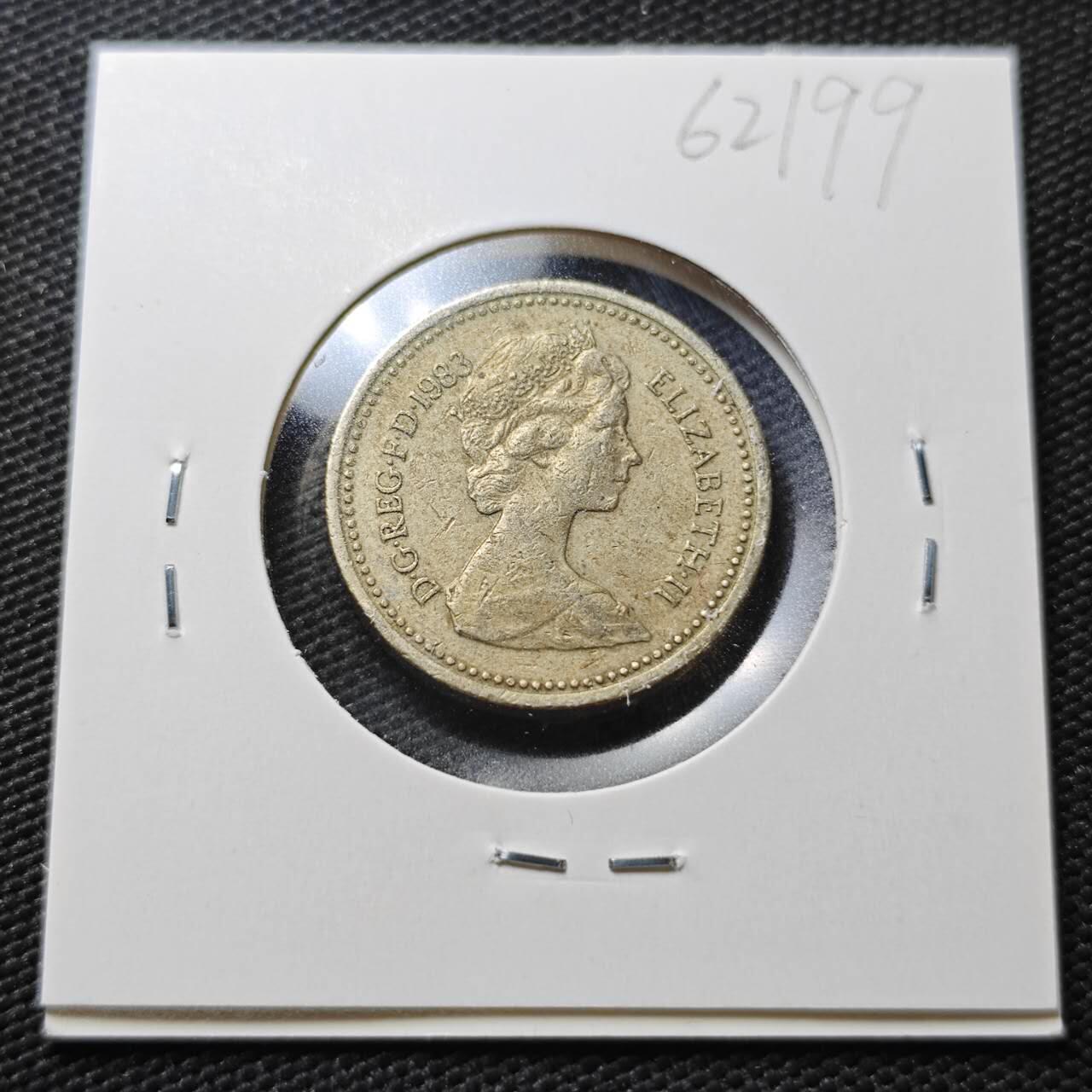 KK钱币收藏小铺  第362场  2月预留时间 周末发货  英国1镑