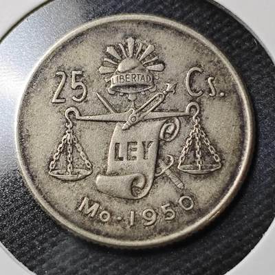 KK钱币收藏小铺  第363场  2月预留时间 周末发货 -  1920墨西哥20分银币