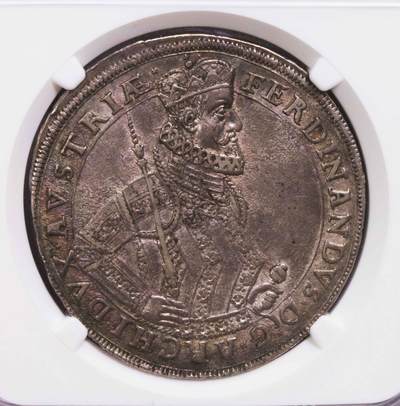 NGC-AU58 1617费迪南德泰勒大银币 稀少格拉兹厂 - NGC-AU58 1617费迪南德泰勒大银币 稀少格拉兹厂