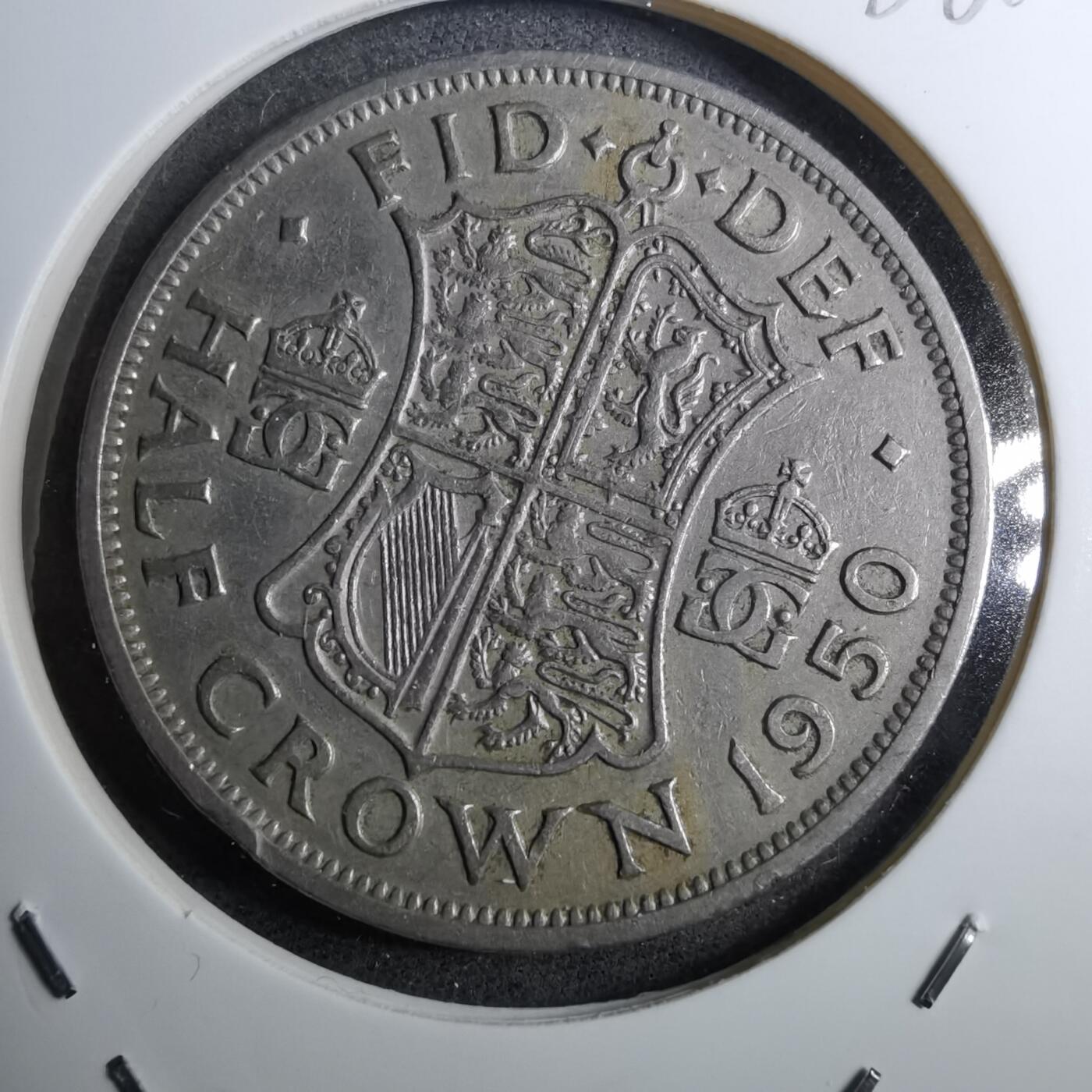 沼泽如烟--第888场 英国1950年半克朗