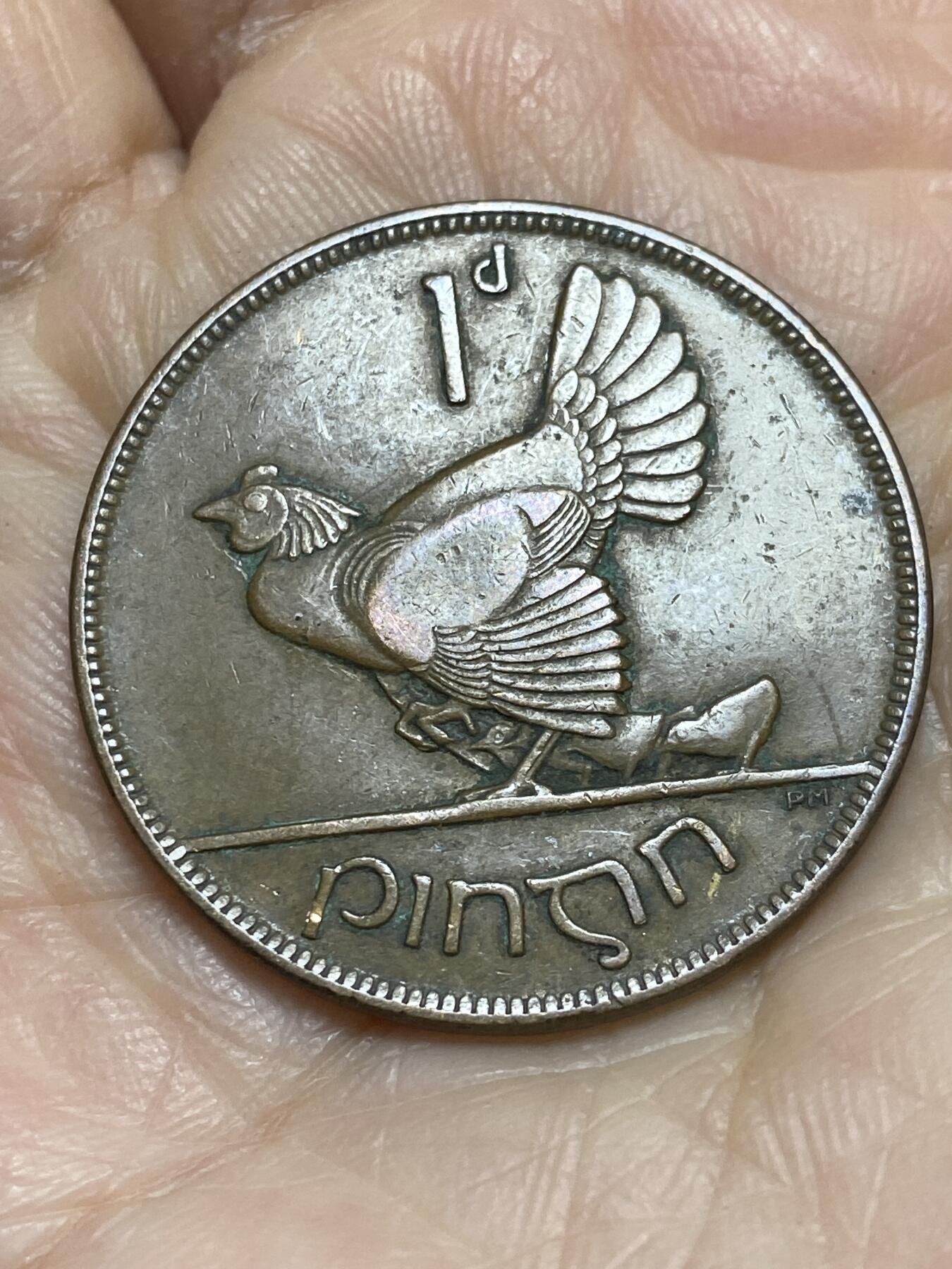 2025年第一百二十一场(总第一百四十七场）外国好品散币(免佣金) 爱尔兰🇮🇪1928年1便士(自由邦时期首发年)