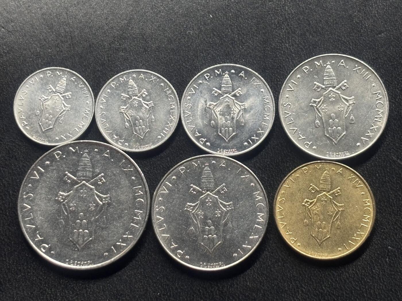 邮泉阁限时拍卖第三十四场 圣马力诺、梵蒂冈、意大利硬币专场（硬币在国外。请付邮费6元。）