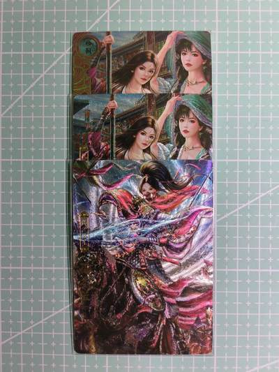 C先生卡牌 第15期 元集纪·刷子签·罐儿签·毒瘤签(持续收拍品中...) - 【粗闪】卡玩帕克《神州百花谱》双服饰+近景