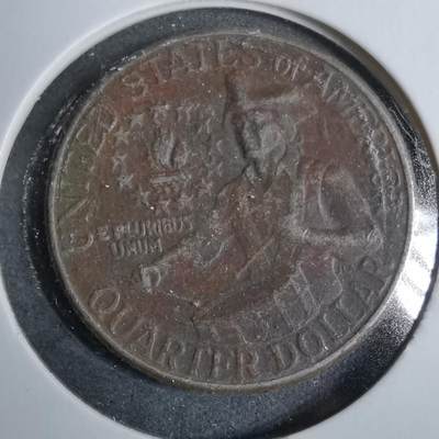 沼泽如烟--第889场 - 美国1976年25分纪念币