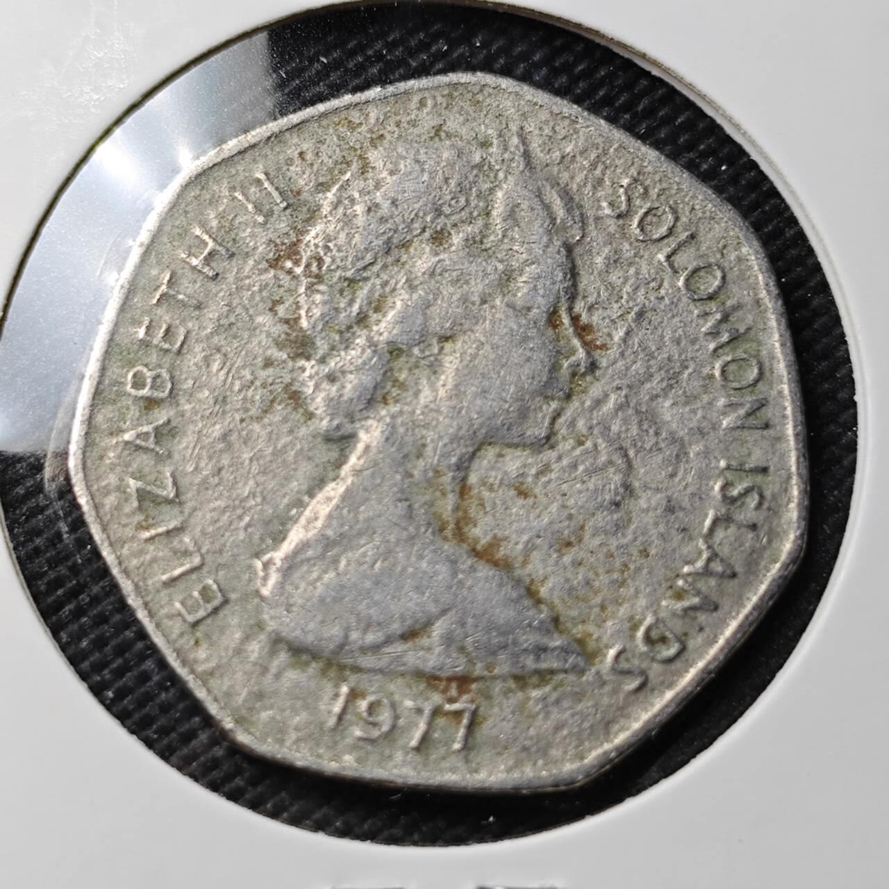 KK钱币收藏小铺  第363场  2月预留时间 周末发货  所罗门群岛1元 差品