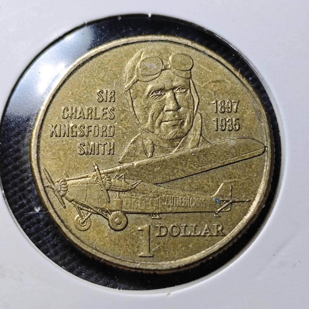 KK钱币收藏小铺  第363场  2月预留时间 周末发货  澳大利亚1元纪念币