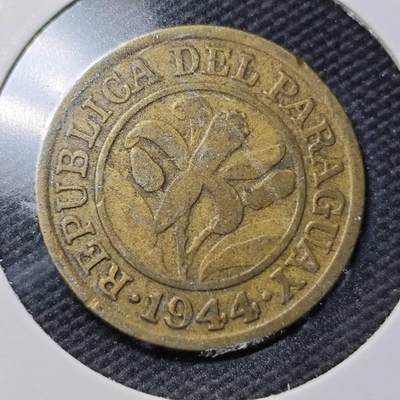 KK钱币收藏小铺  第363场  2月预留时间 周末发货 -  1944巴拉圭10分铜币
