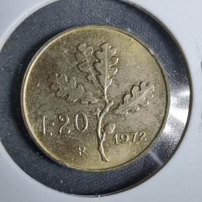 沼泽如烟--第889场 - 意大利1972年20里拉