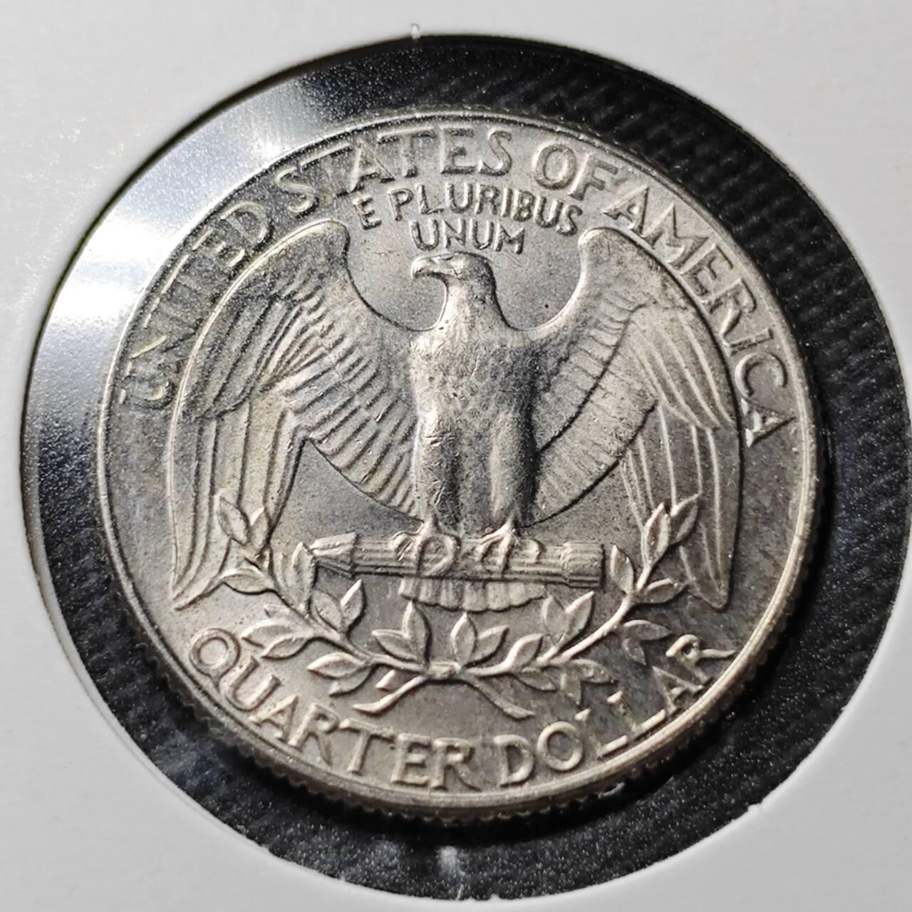 KK钱币收藏小铺  第363场  2月预留时间 周末发货  1983美国25分 好品