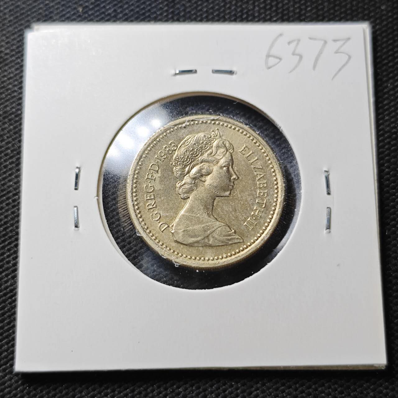 KK钱币收藏小铺  第363场  2月预留时间 周末发货  英国1镑