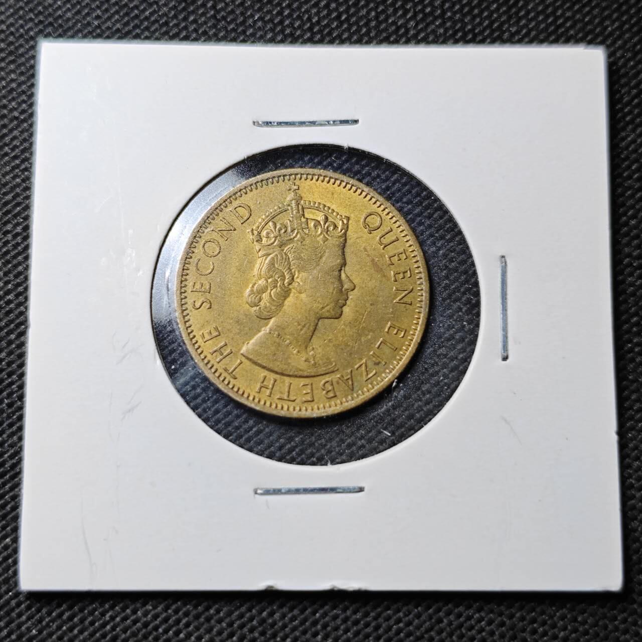 KK钱币收藏小铺  第363场  2月预留时间 周末发货  1964英属牙买加半便士铜币