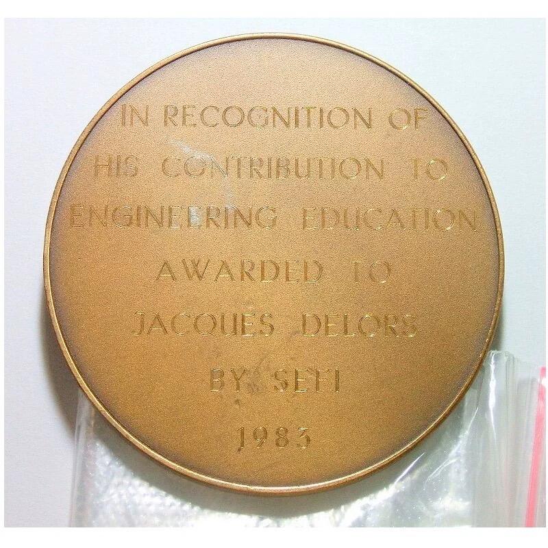 【艺术】意大利艺术大章 达芬奇高浮雕精制超大铜章 60MM