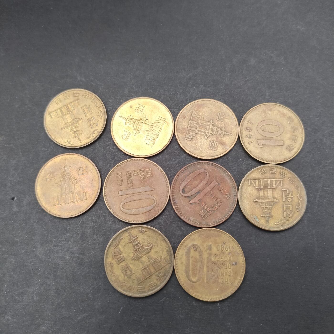 猩哥外币小铺➨【第200场】 韩国10个