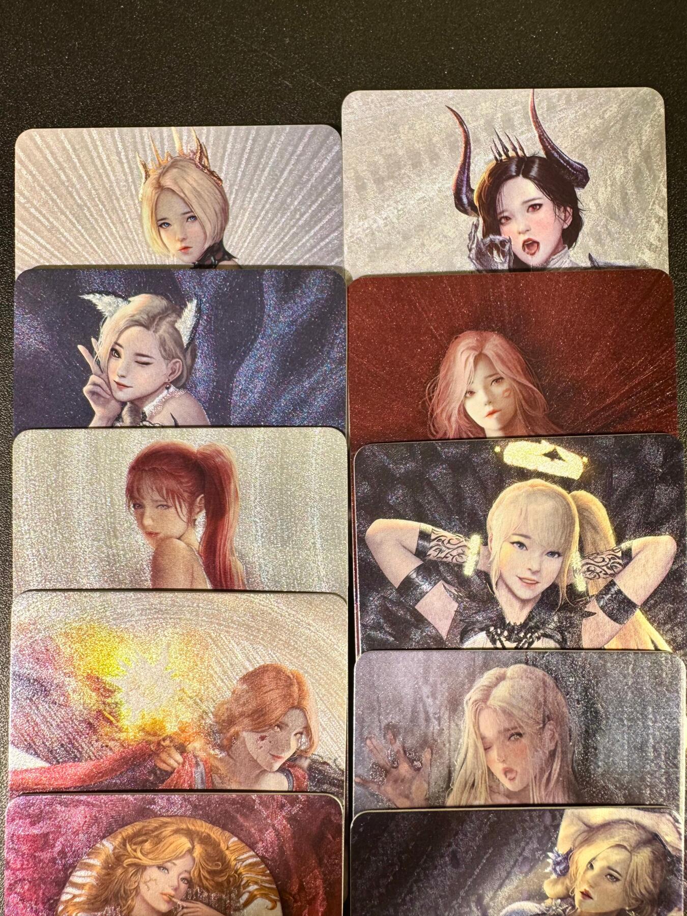 NO.14 好又多金牌大场，双11狂欢！每周一站式配齐，方便凑单！（周6晚8点截拍，卖家送拍0抽成！） 老郑卡牌 特藏韩漫美女2  粗闪 10张