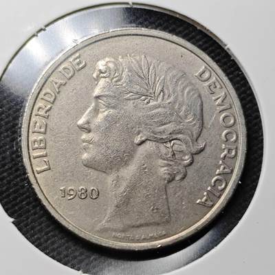 KK钱币收藏小铺  第363场  2月预留时间 周末发货 -  1980葡萄牙25埃斯库多
