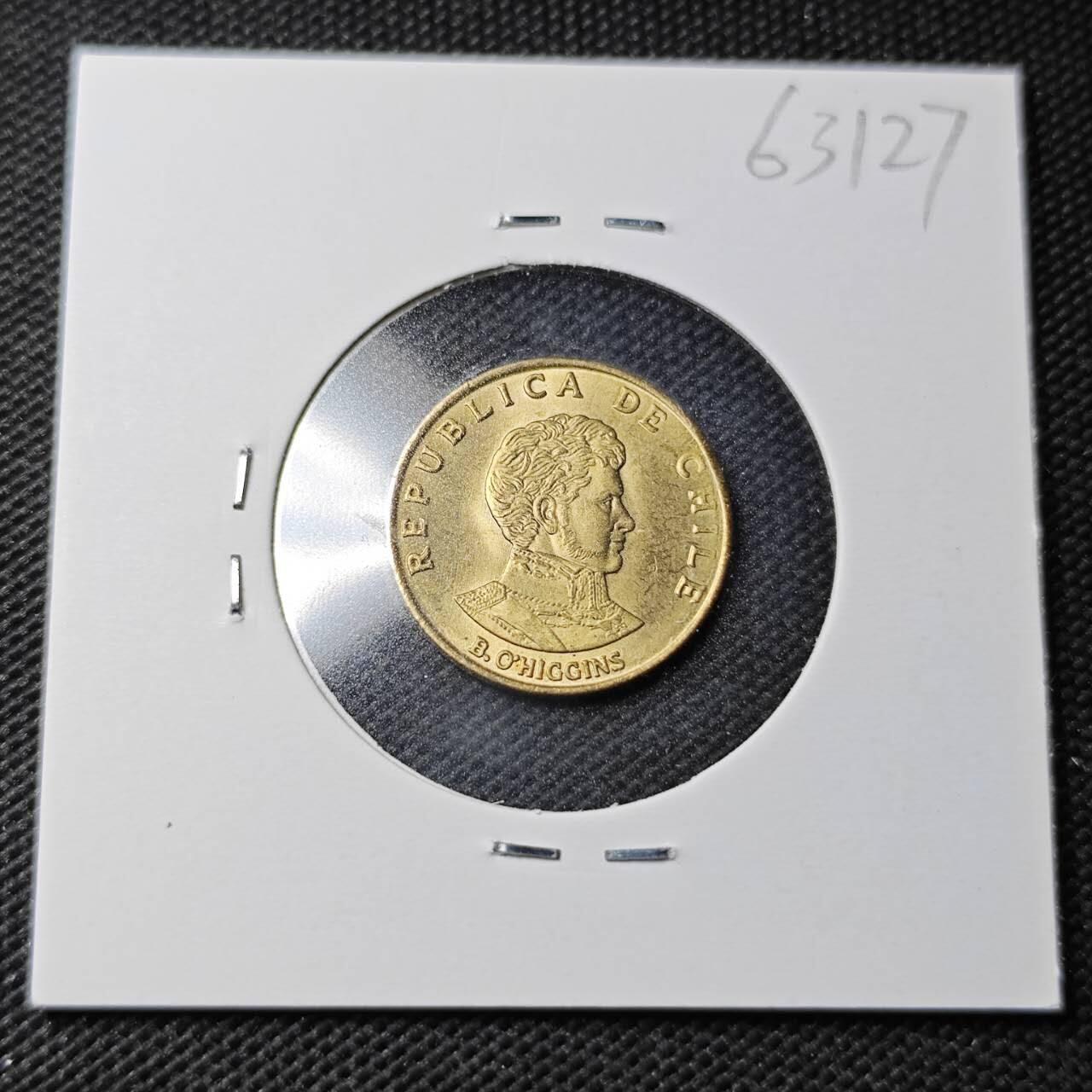 KK钱币收藏小铺  第363场  2月预留时间 周末发货  1971智利10分 好品铜币