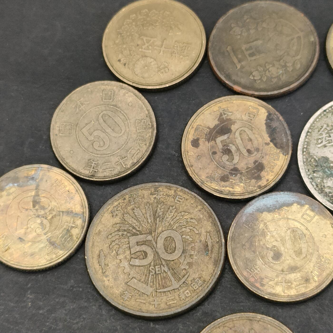 猩哥外币小铺➨【第200场】 日本12个