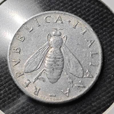 KK钱币收藏小铺  第363场  2月预留时间 周末发货 -  1954意大利2里拉