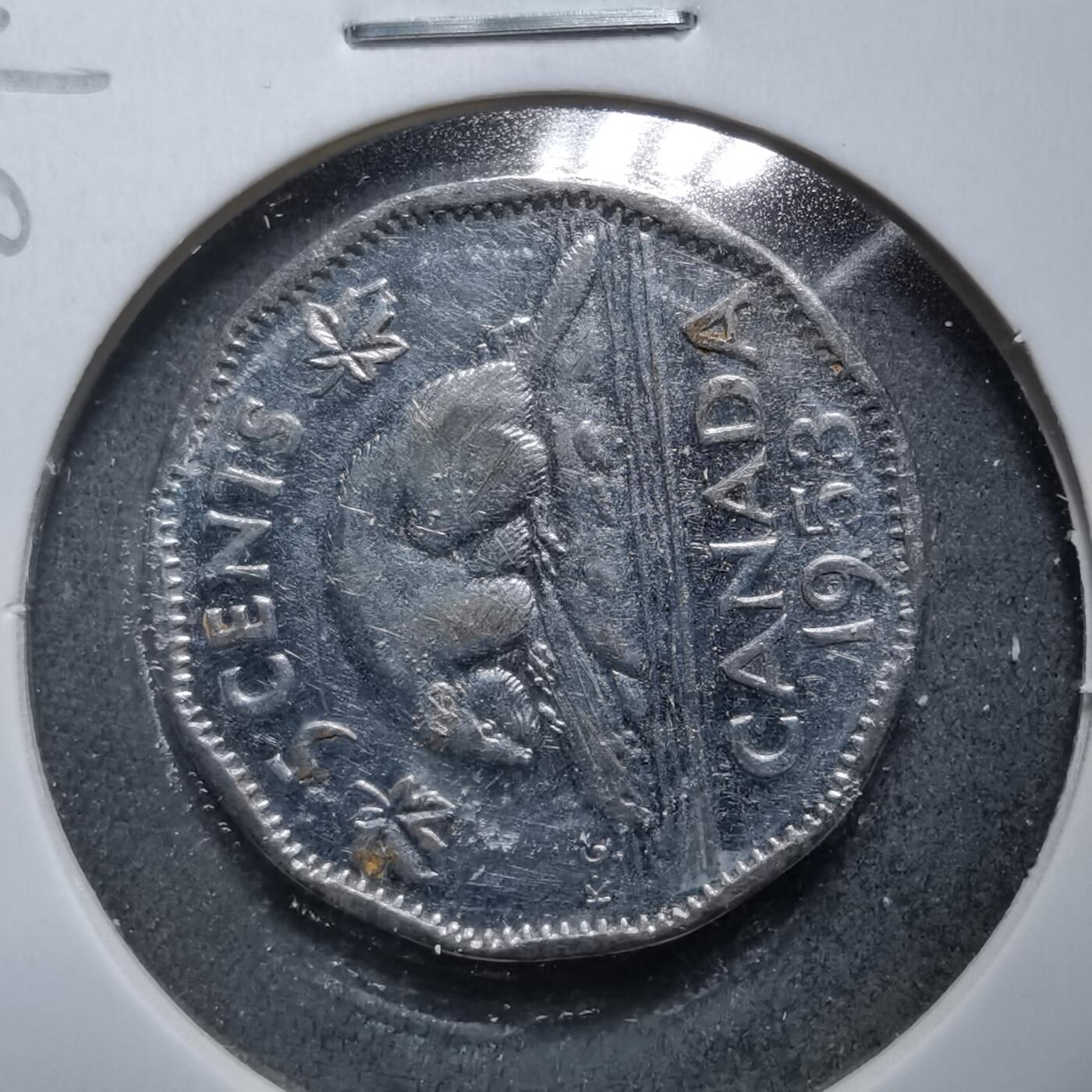 沼泽如烟--第889场 加拿大1953年五分