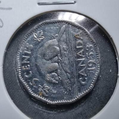 沼泽如烟--第889场 - 加拿大1953年五分