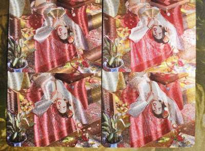 阳大大卡牌拍卖第80期（持续收拍品，周三晚上九点截拍，进群福利早知道）加场加场加场 - 【粗闪+冷烫】焱卡文化 刷子 李桂姐 粗闪+冷烫  双服饰4张