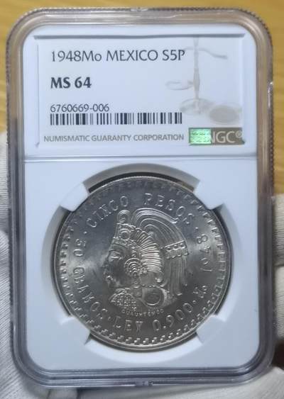 EDQ1122拍场 - 墨西哥5比索状态好