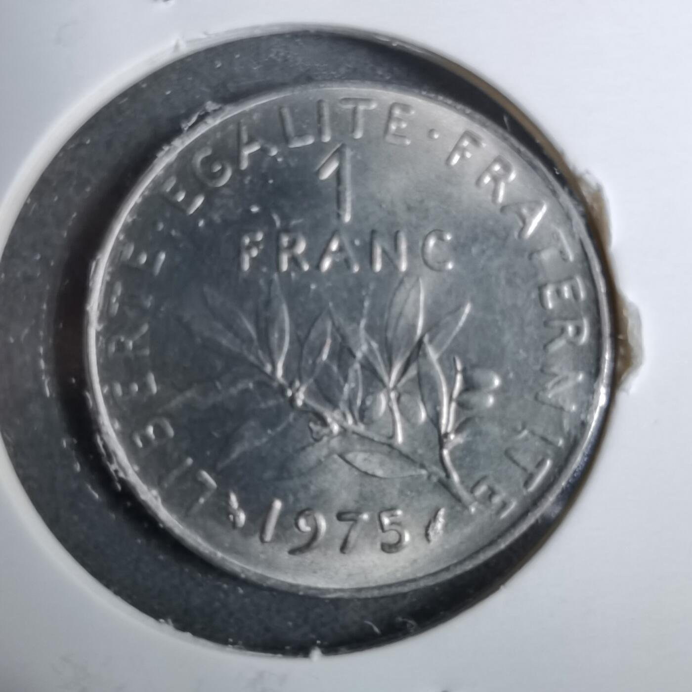 沼泽如烟--第889场 法国1975年1法郎