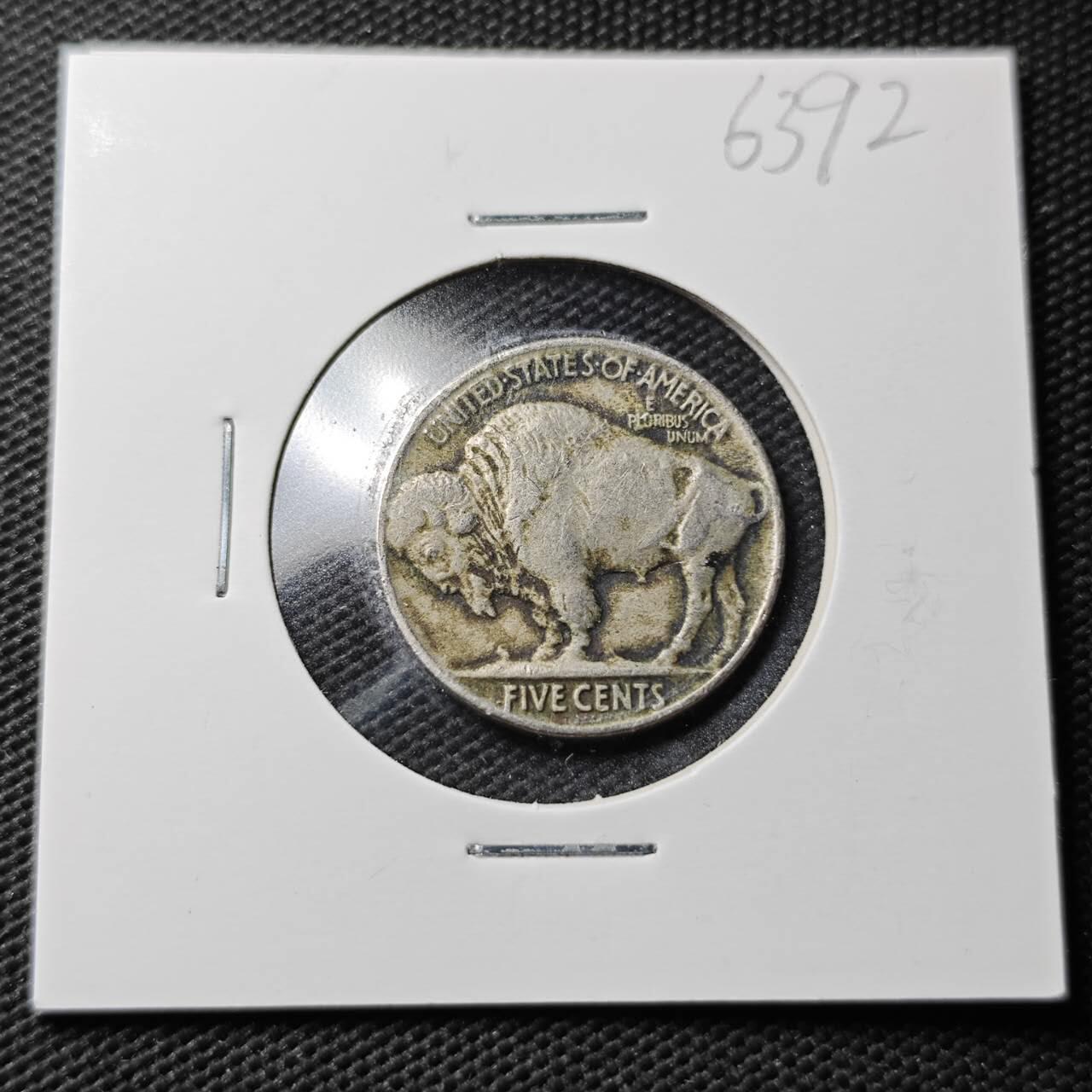 KK钱币收藏小铺  第363场  2月预留时间 周末发货  1936美国5分镍币 年份清楚