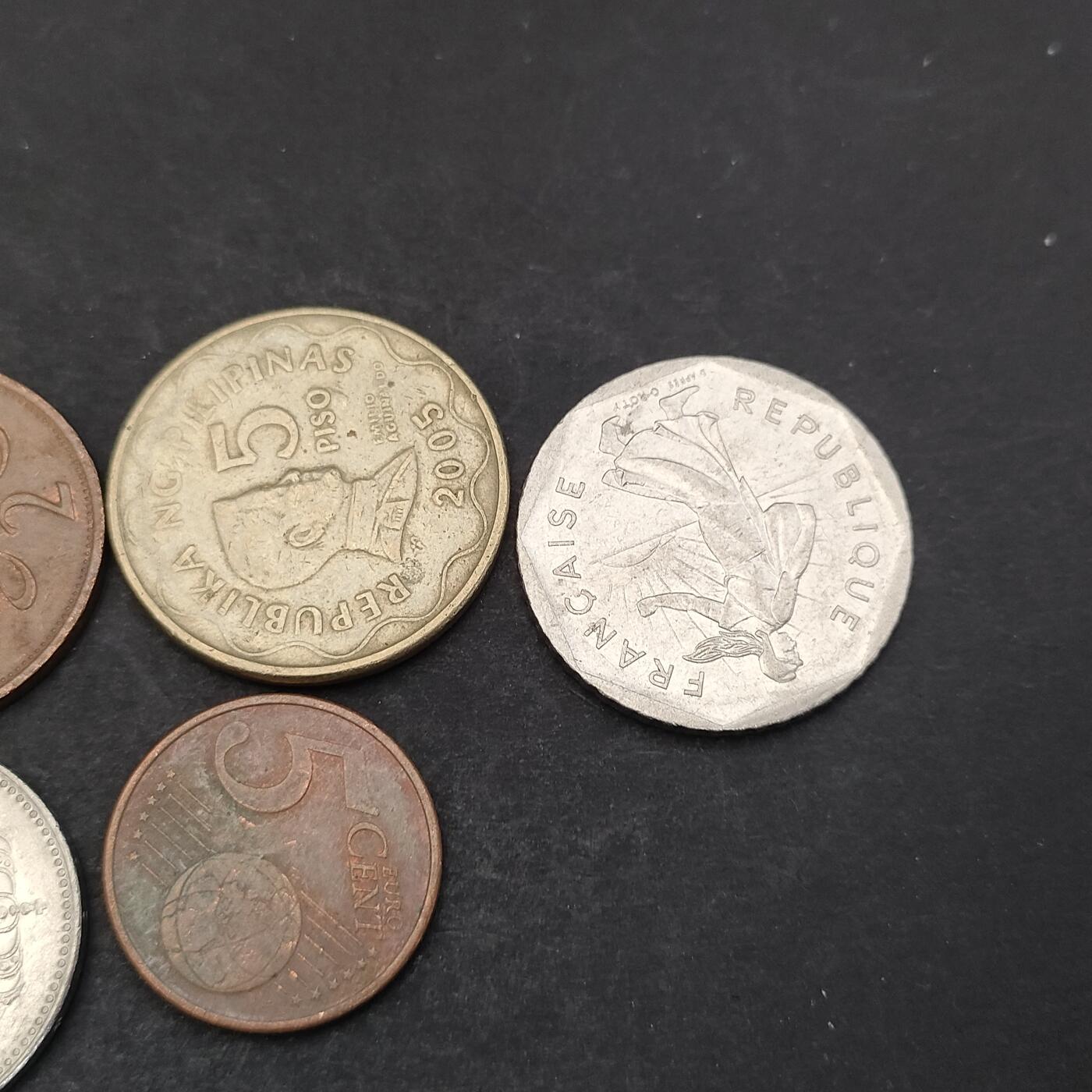 猩哥外币小铺➨【第200场】 硬币6个