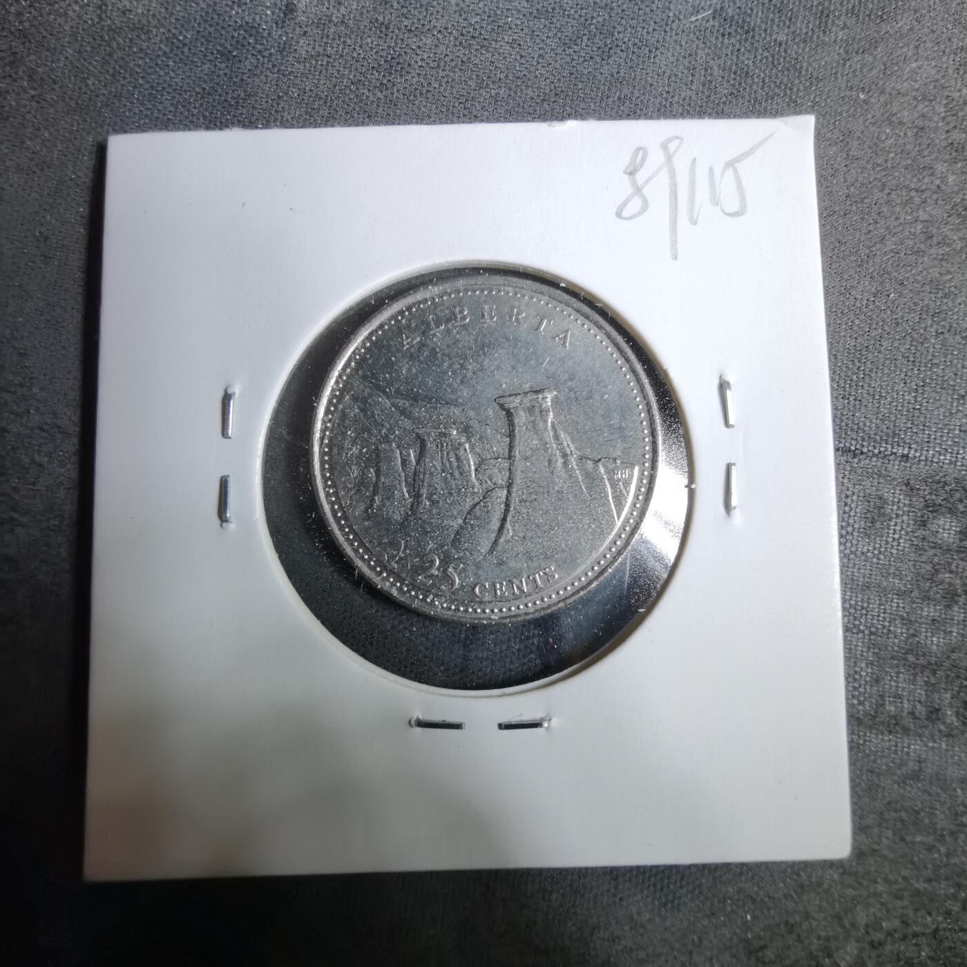 沼泽如烟--第889场 加拿大1992年25分纪念币