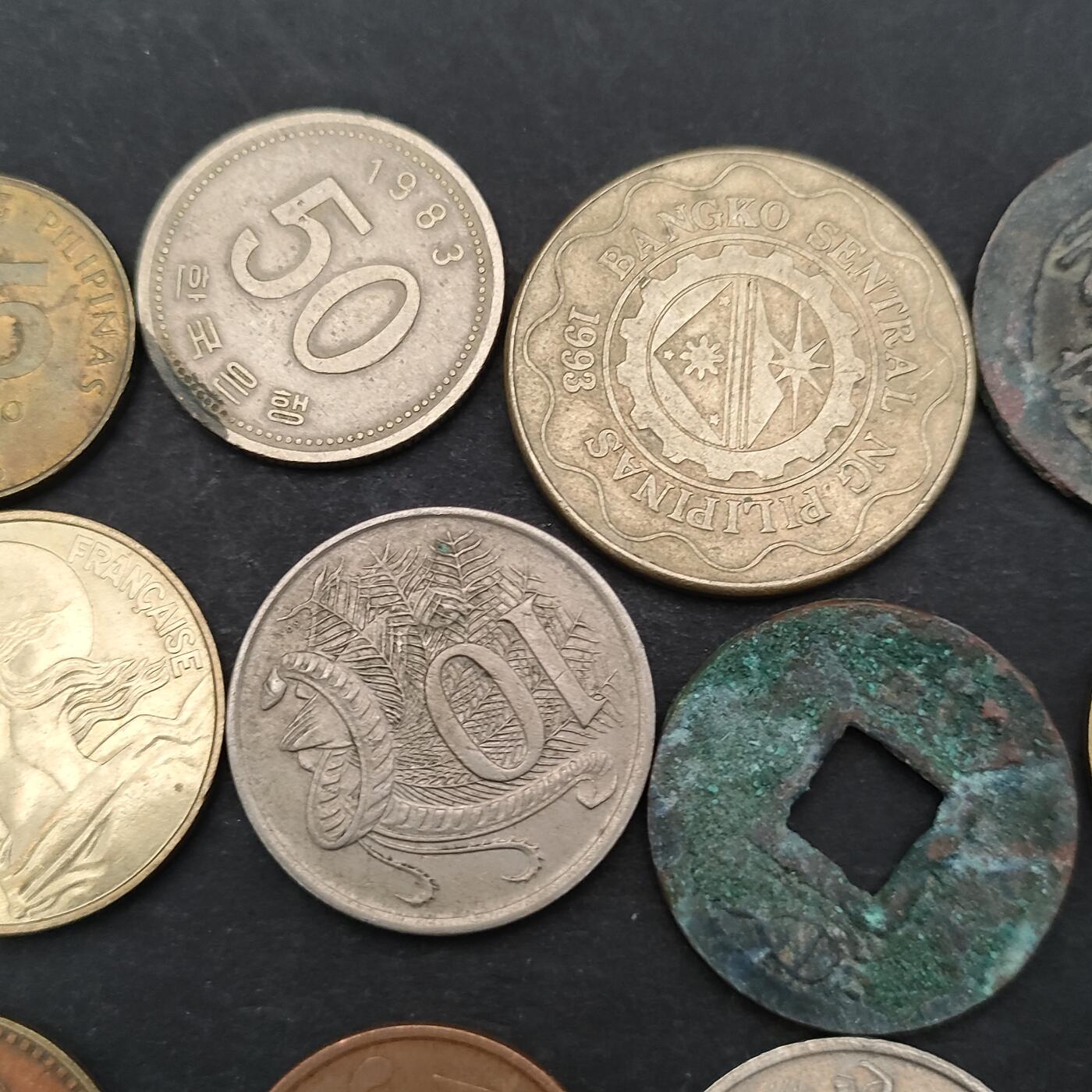 猩哥外币小铺➨【第200场】 硬币12个