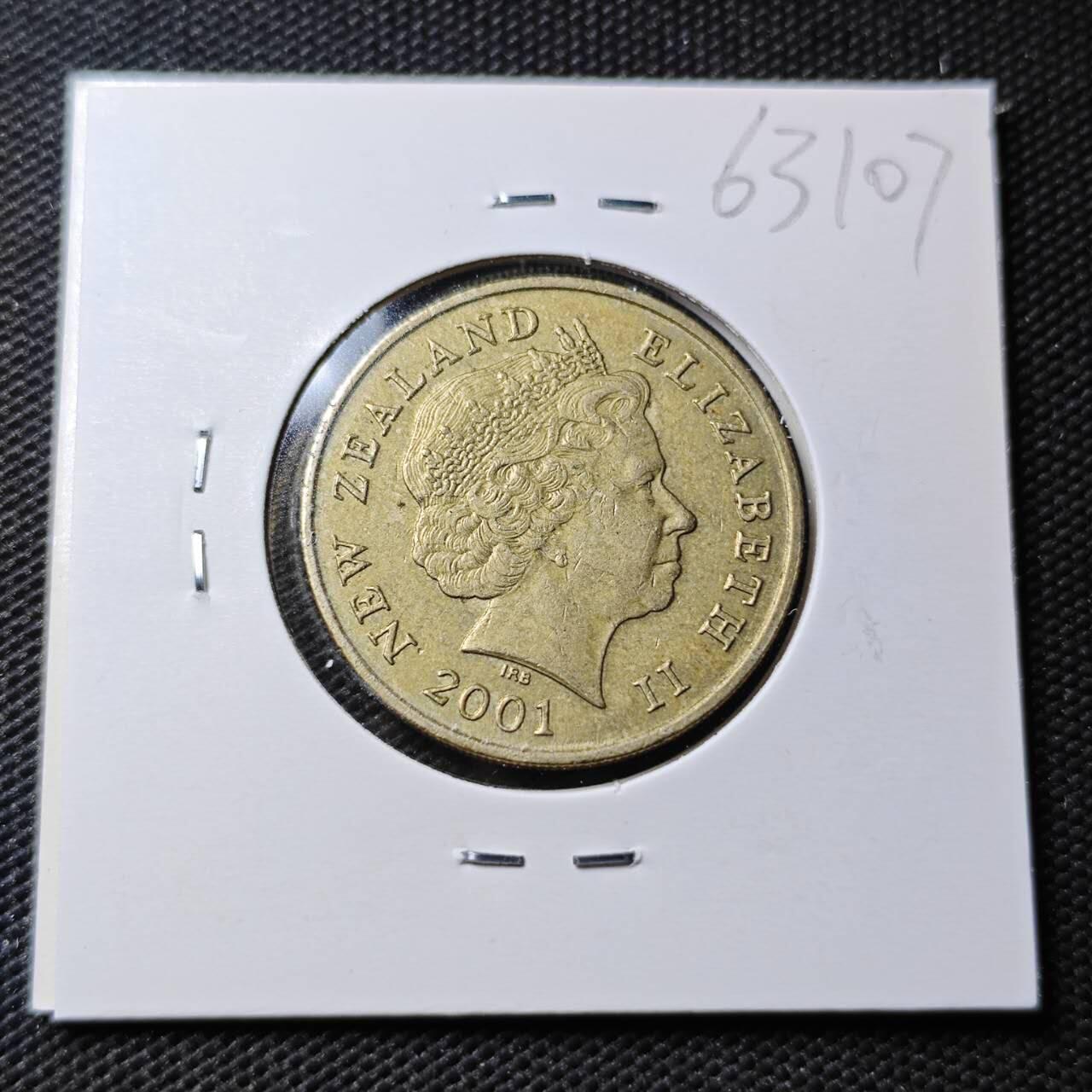 KK钱币收藏小铺  第363场  2月预留时间 周末发货  新西兰2元