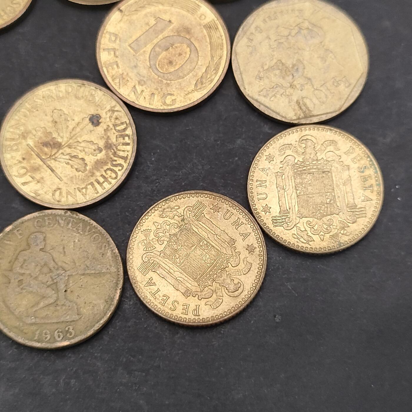 猩哥外币小铺➨【第200场】 硬币10个