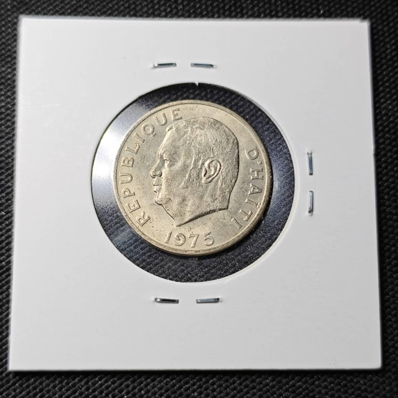 KK钱币收藏小铺  第363场  2月预留时间 周末发货  海地10分