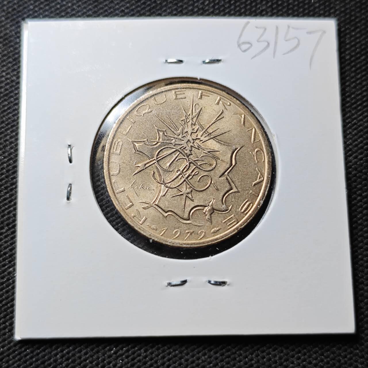 KK钱币收藏小铺  第363场  2月预留时间 周末发货  法国10法郎