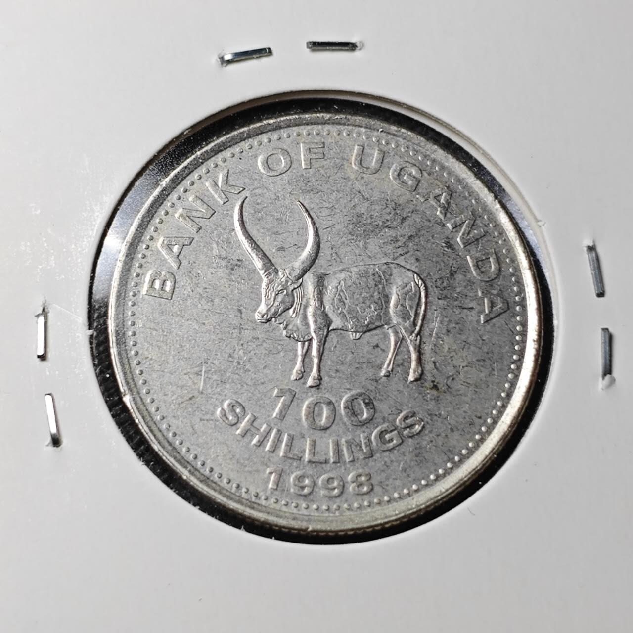 KK钱币收藏小铺  第363场  2月预留时间 周末发货  1998乌干达