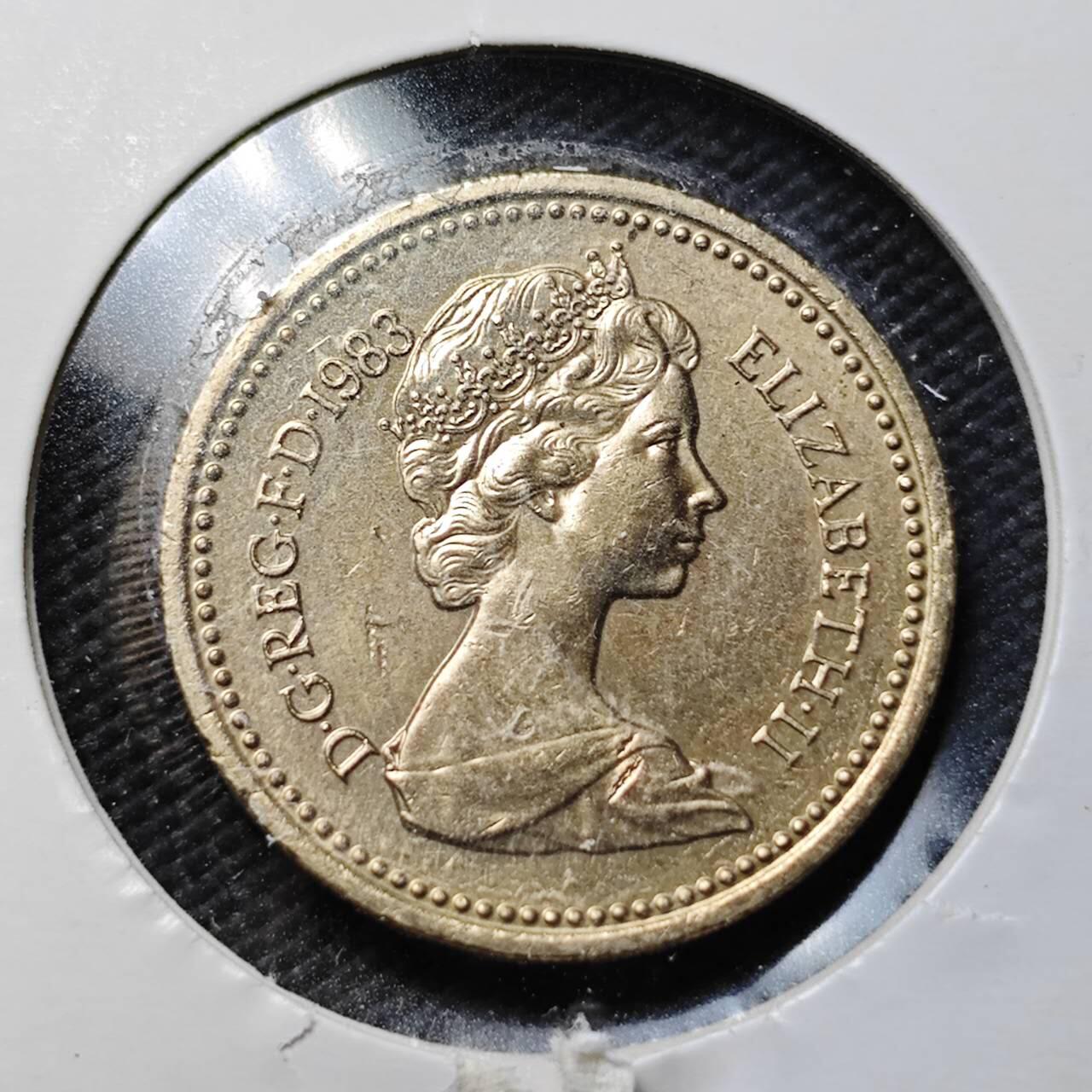 KK钱币收藏小铺  第363场  2月预留时间 周末发货  英国1镑