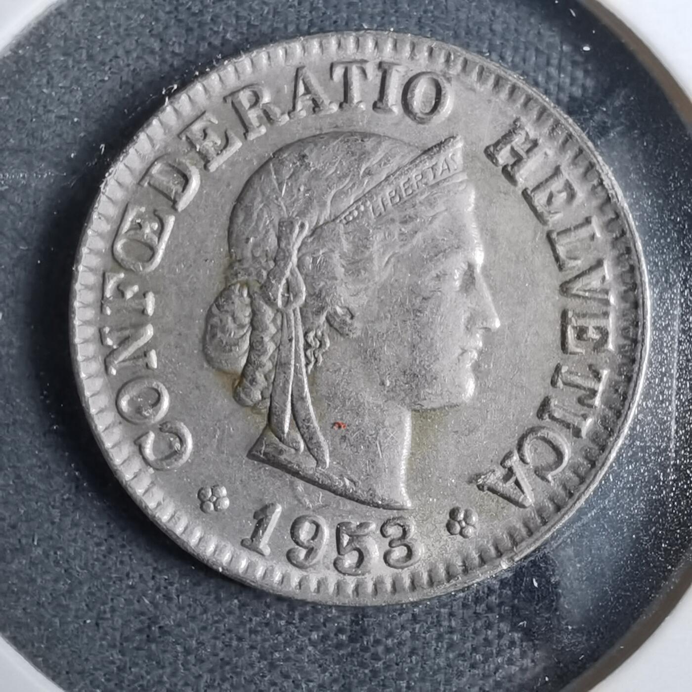 沼泽如烟--第889场 瑞士1953年10分